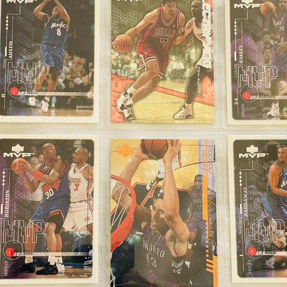 LOT OF 9 BASKETBALL Trading Cards. Mint Condition. UPPER DECK Brand. - Picture 4 of 8